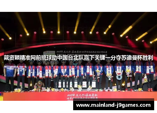 戴资颖精准网前挑球助中国台北队赢下关键一分夺苏迪曼杯胜利